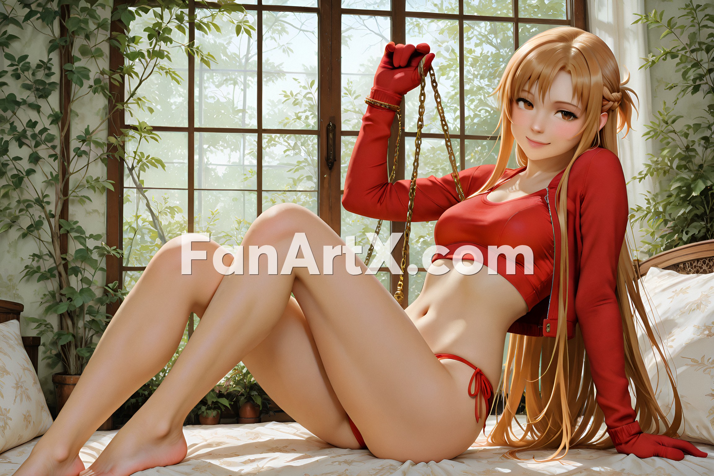 Sao Asuna Yuuki Fanart - Sword Art Online character 8801406